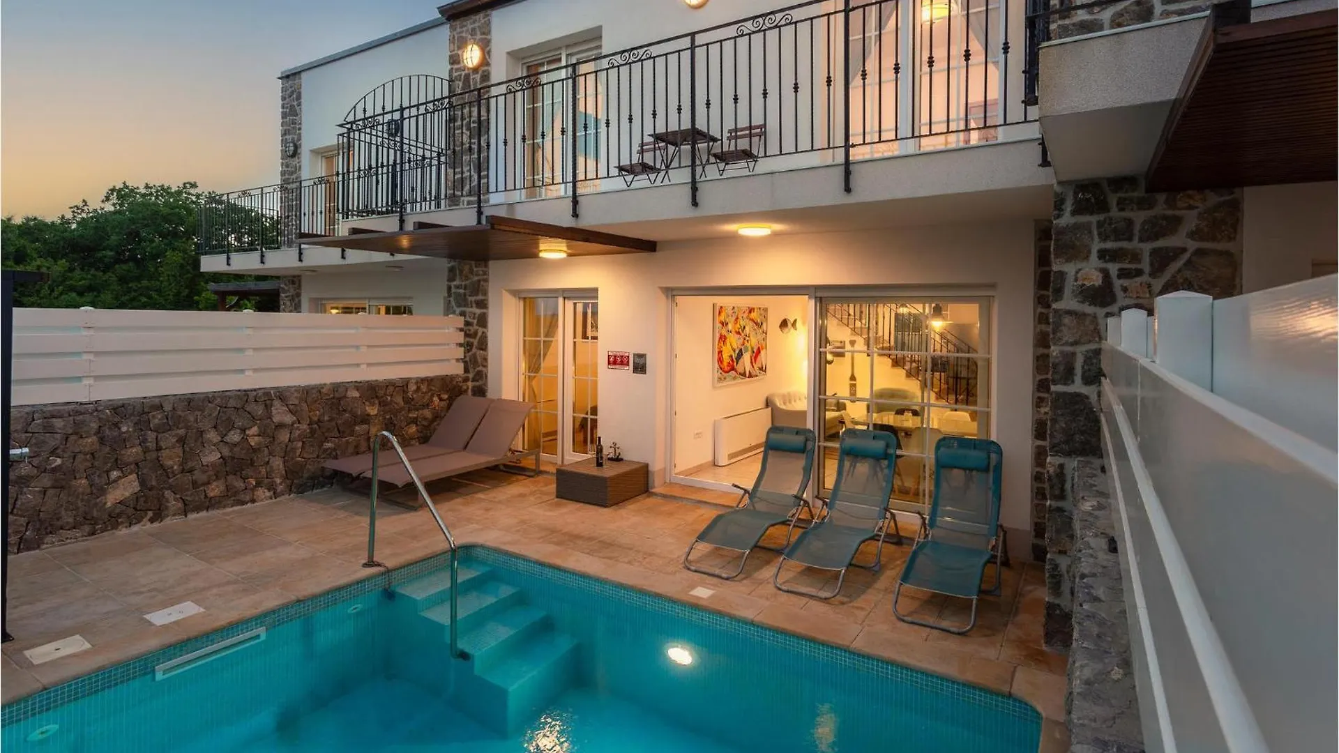 Pet Friendly Home In Kornic With House Sea View