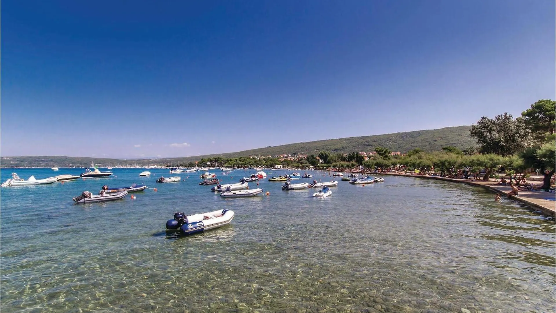 Pet Friendly Home In Kornic With House Sea View